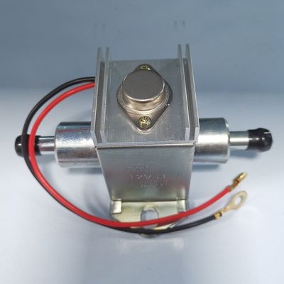 12v Universal Metal Solid Straight Train Electric Fuel Pump 02a Low Voltage Car Suitable For Mazda Toyota