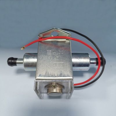 12v Universal Metal Solid Straight Train Electric Fuel Pump 02a Low Voltage Car Suitable For Mazda Toyota