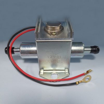 12v Universal Metal Solid Straight Train Electric Fuel Pump 02a Low Voltage Car Suitable For Mazda Toyota