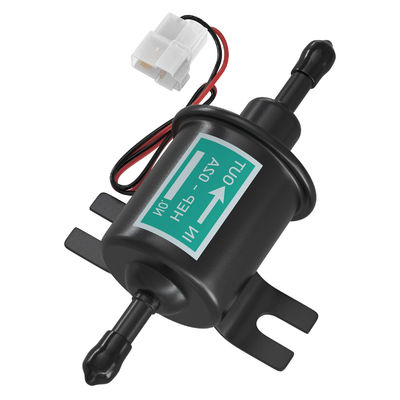 12v Universal Metal Solid Straight Train Electric Fuel Pump 02a Low Voltage Car Suitable For Mazda Toyota