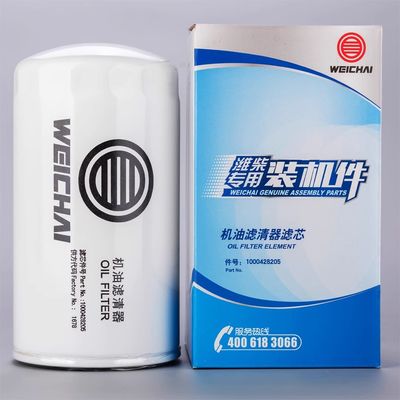 Auto parts fuel filter 1000422382 1000422381 oil filter precision diesel filter for truck engineering equipment
